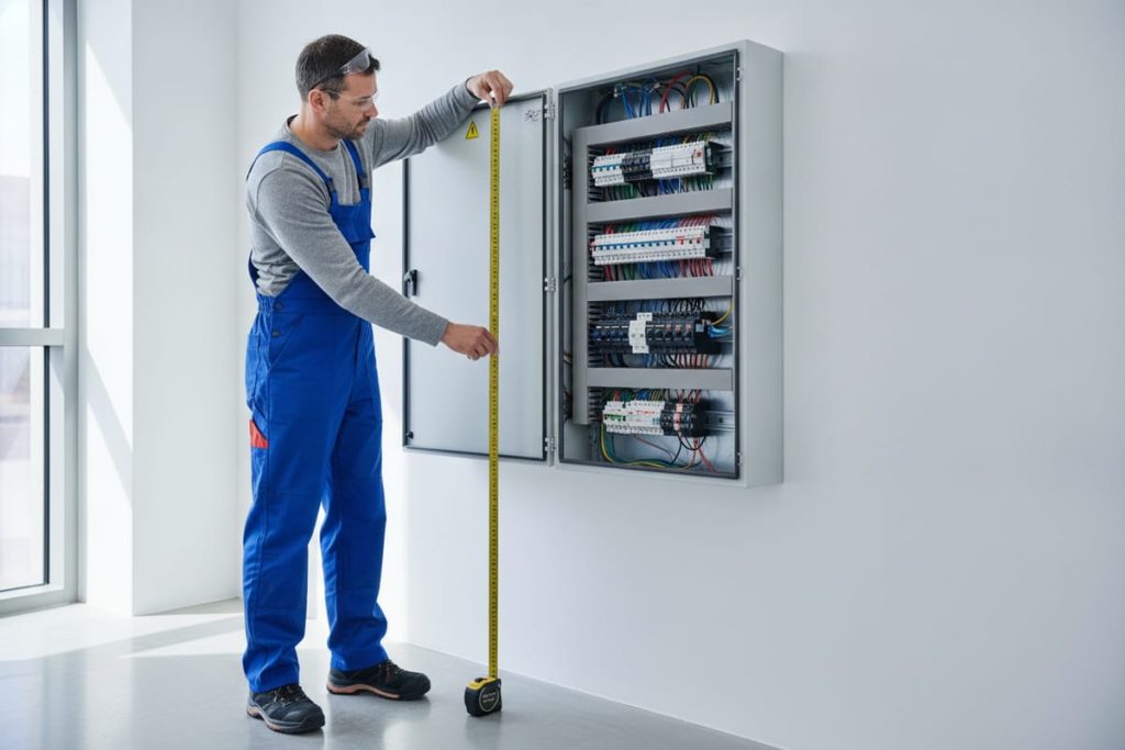 À quel hauteur installer un tableau électrique ? La norme NF C 15-100